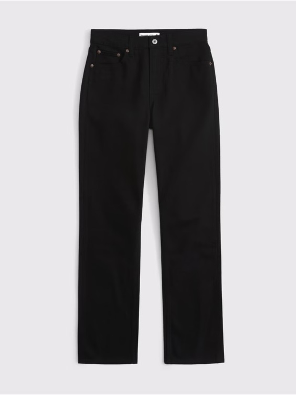 Abercrombie & Fitch Curve Love Ultra High Rise 90s Straight Jean